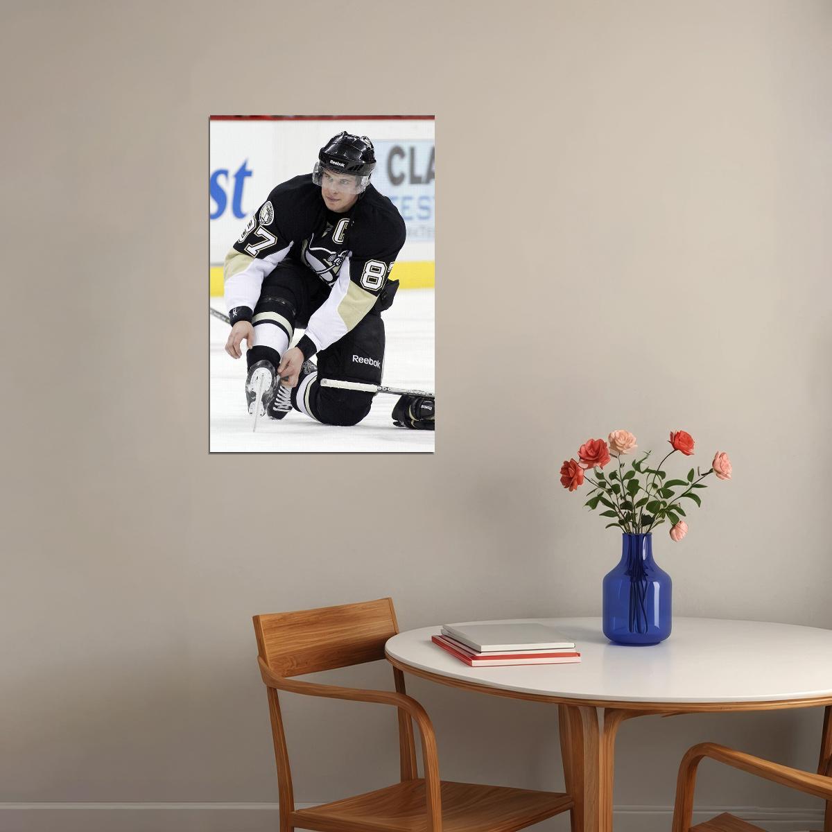 Sidney Crosby Celebrity Ice Hockey Player Poster Wall Art Print Home Wall Decor - xonomax