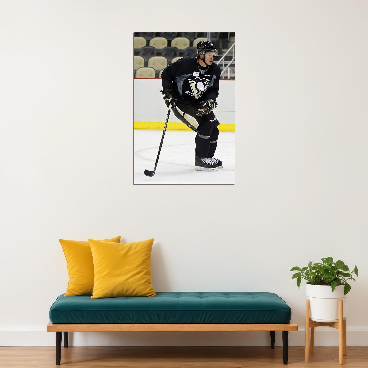 Sidney Crosby Celebrity Ice Hockey Player Poster Wall Art Print Home Wall Decor - xonomax