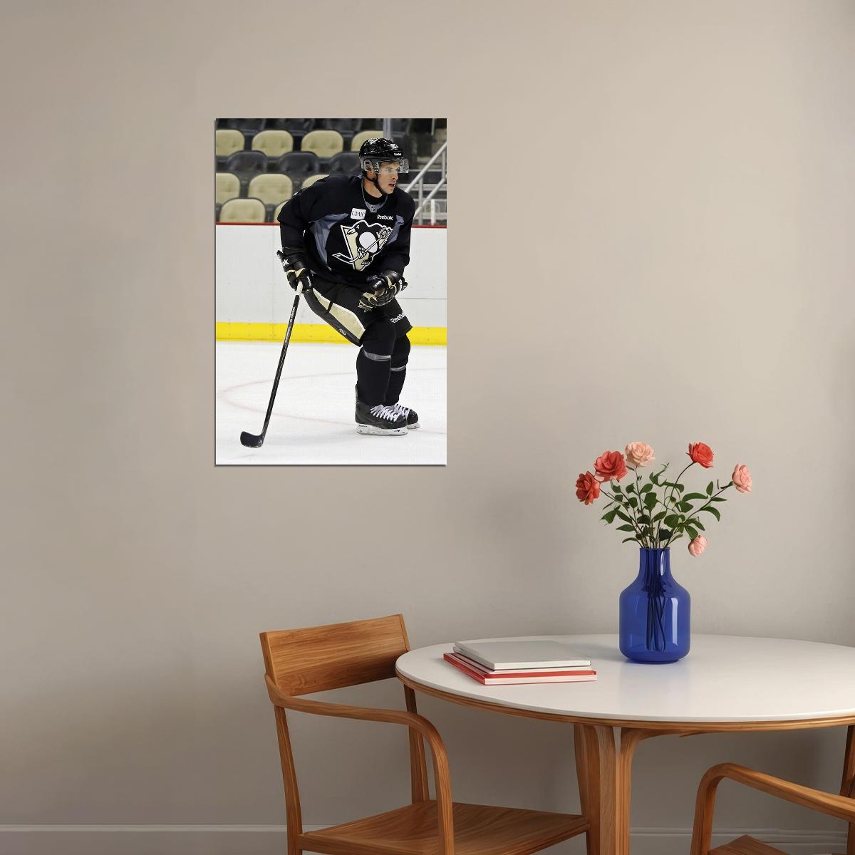 Sidney Crosby Celebrity Ice Hockey Player Poster Wall Art Print Home Wall Decor - xonomax