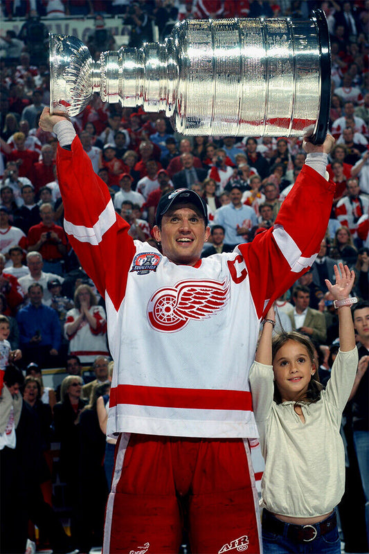 Steve Yzerman İce Hockey Player Sports Poster Wall Art Print Home Wall Decor - xonomax