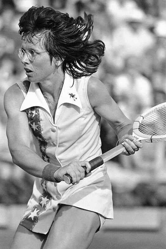 Billie King Celebrity American Tennis Player Poster Wall Art Print Home Wall Decor - xonomax