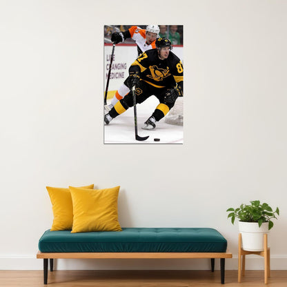 Sidney Crosby Celebrity Ice Hockey Player Match Poster Wall Art Print Home Wall Decor - xonomax