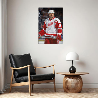 Steve Yzerman Celebrity İce Hockey Player Poster Wall Art Print Home Wall Decor - xonomax