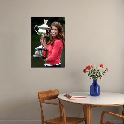 Jennifer Capriati American Tennis Player Poster Wall Art Print Home Wall Decor