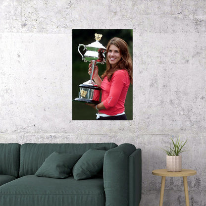 Jennifer Capriati American Tennis Player Poster Wall Art Print Home Wall Decor