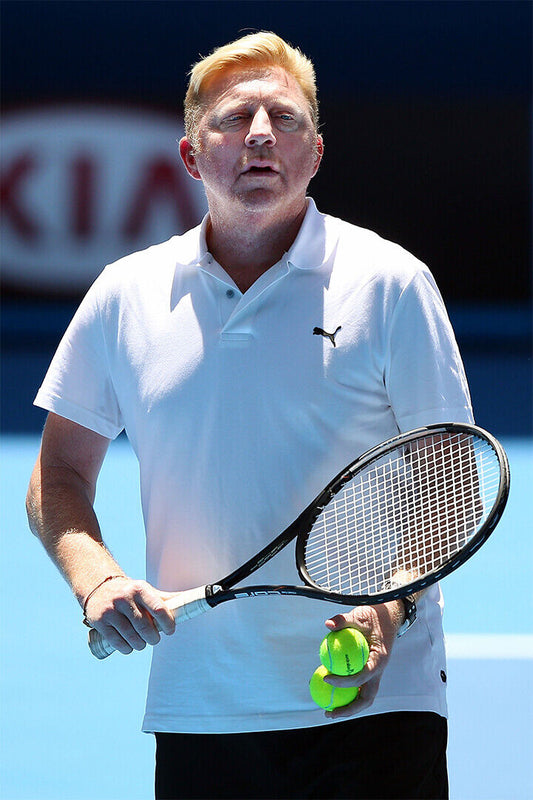 Boris Becker German Tennis Player Tennis Equipment Poster Wall Art Print Home Wall Decor - xonomax