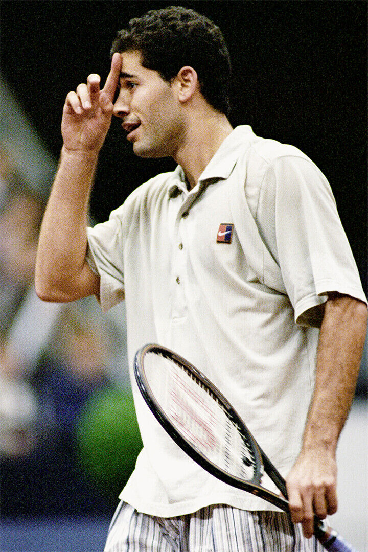 Pete Sampras Celebrity American Tennis Match Poster Wall Art Print Home Wall Decor - xonomax