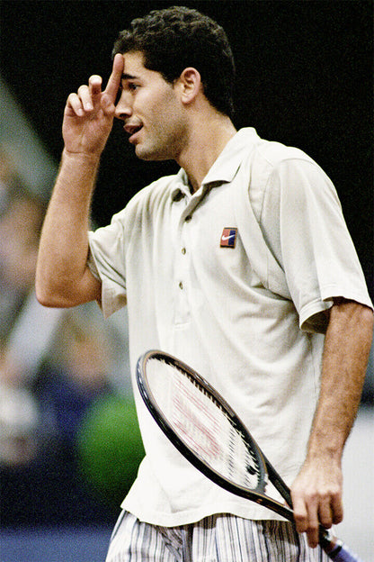 Pete Sampras Celebrity American Tennis Match Poster Wall Art Print Home Wall Decor - xonomax