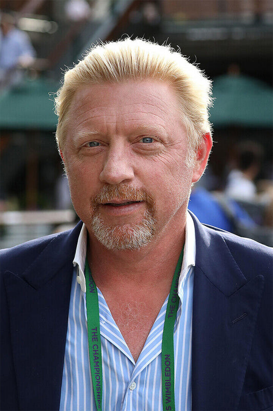 Boris Becker Celebrity German Tennis Match Poster Wall Art Print Home Wall Decor - xonomax