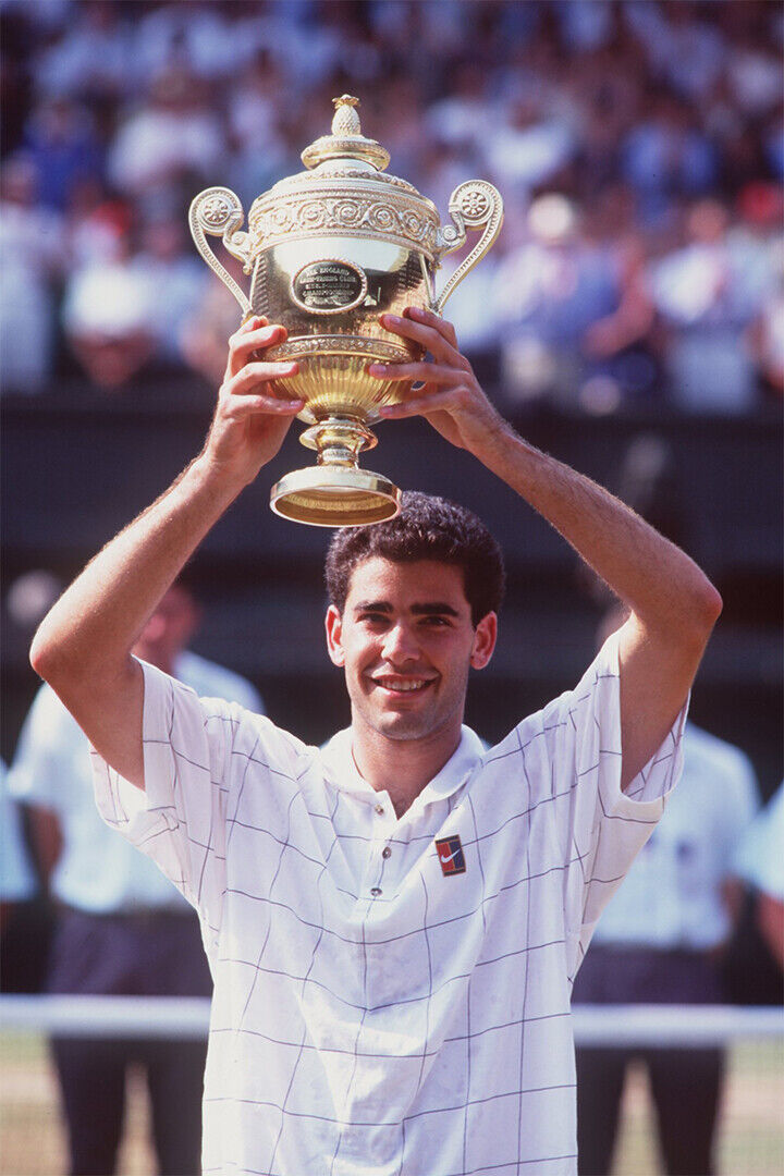 Pete Sampras Celebrity American Tennis Athlete Poster Wall Art Print Home Wall Decor - xonomax