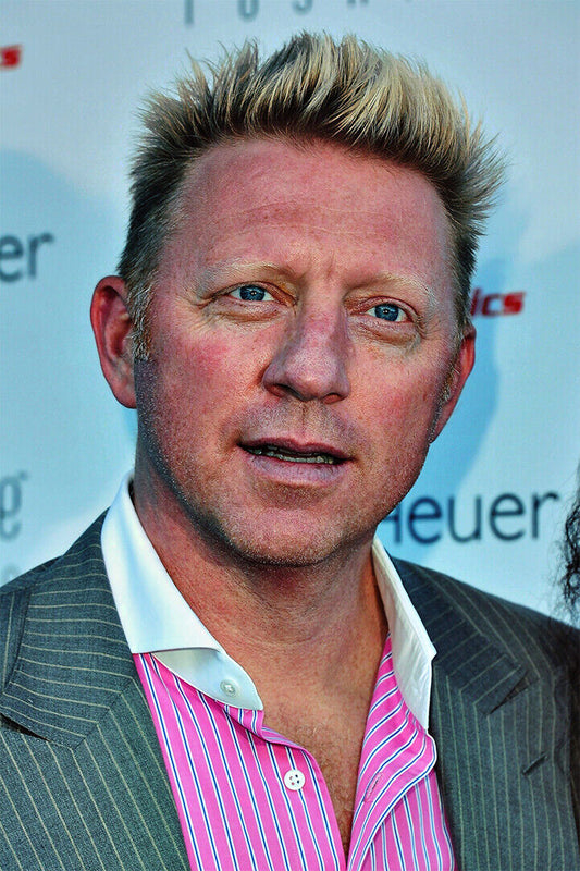 Boris Becker Celebrity German Tennis Player Poster Wall Art Print Home Wall Decor - xonomax