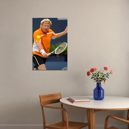 Boris Becker German Tennis Player Sports Poster Wall Art Print Home Wall Decor - xonomax