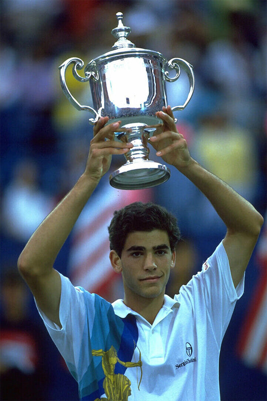 Pete Sampras American Tennis Player Sports Poster Wall Art Print Home Wall Decor - xonomax