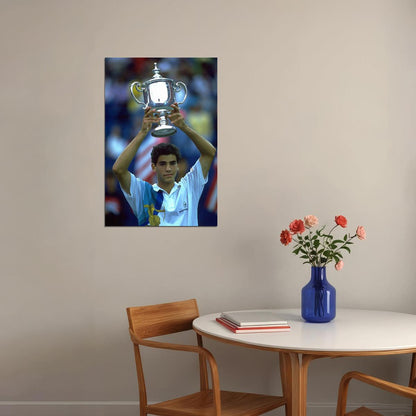 Pete Sampras American Tennis Player Sports Poster Wall Art Print Home Wall Decor - xonomax