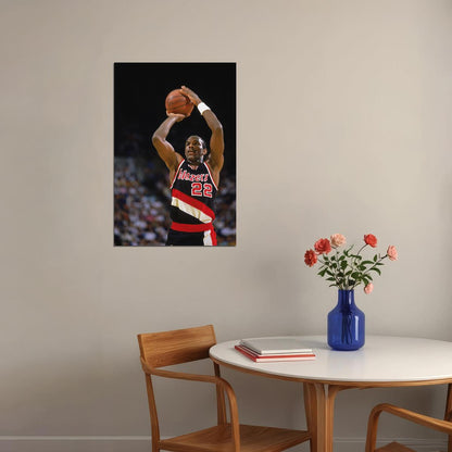 Clyde Drexler American Basketball Match Poster Wall Art Print Home Wall Decor - xonomax