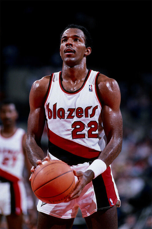 Clyde Drexler American Basketball Player Poster Wall Art Print Home Wall Decor - xonomax