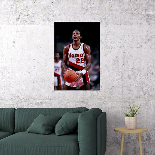 Clyde Drexler American Basketball Player Poster Wall Art Print Home Wall Decor - xonomax