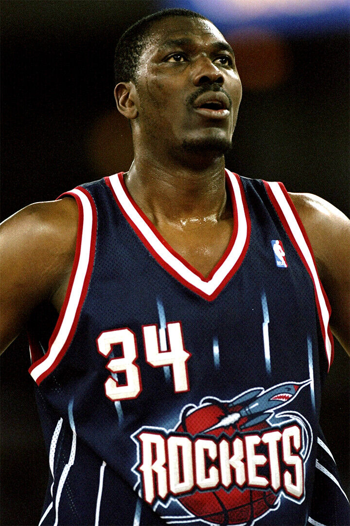 Hakeem Olajuwon American Basketball Sports Poster Wall Art Print Home Wall Decor - xonomax