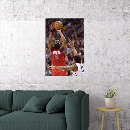 James Harden American Basketball Sports Poster Wall Art Print Home Wall Decor - xonomax