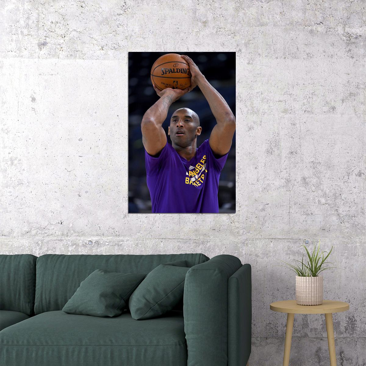 Kobe Bryent American Basketball Sports Poster Wall Art Print Home Wall Decor - xonomax