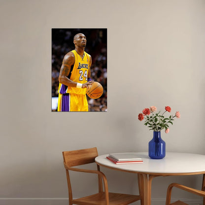 Kobe Bryant American Basketball Player Poster Wall Art Print Home Wall Decor - xonomax