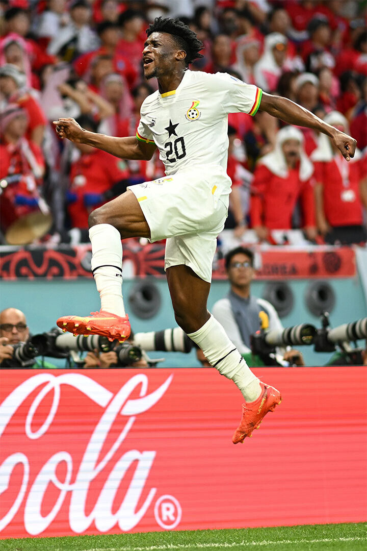 Kudus Mohammed Goal Celebration Ghana World Cup Poster Wall Art Print Home Wall Decor - xonomax