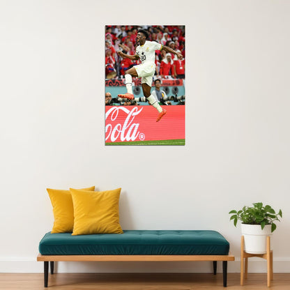 Kudus Mohammed Goal Celebration Ghana World Cup Poster Wall Art Print Home Wall Decor - xonomax