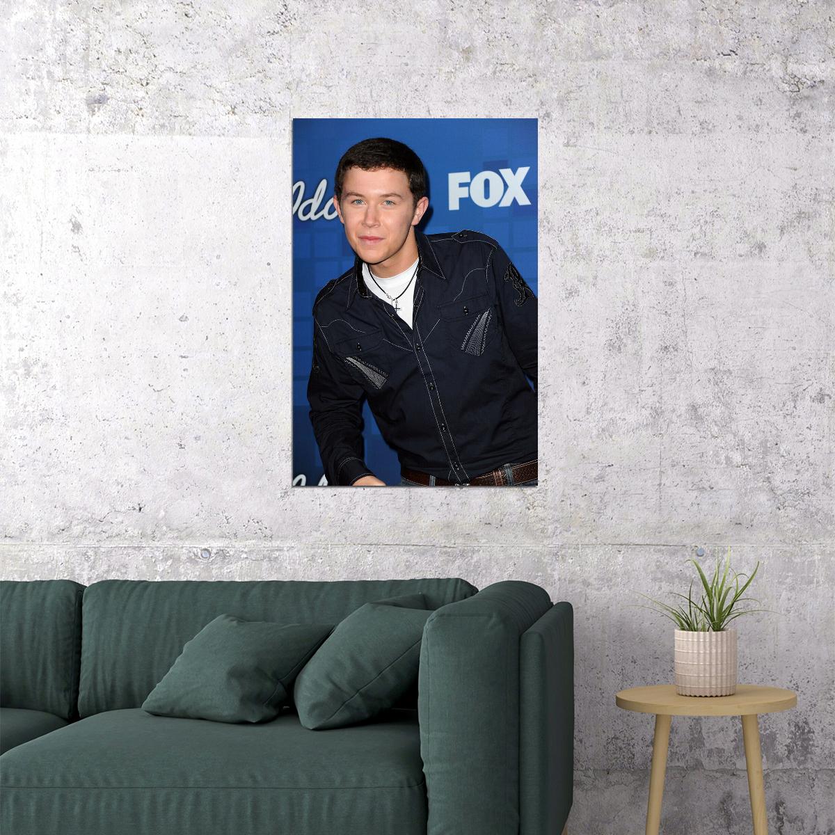 Scott Mcceery Celebrity Singer Album Artist Poster Wall Art Print Home Wall Decor