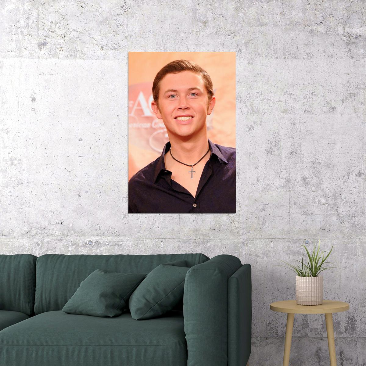 Scott Mcceery Celebrity Singer Musician Artist Poster Wall Art Print Home Wall Decor