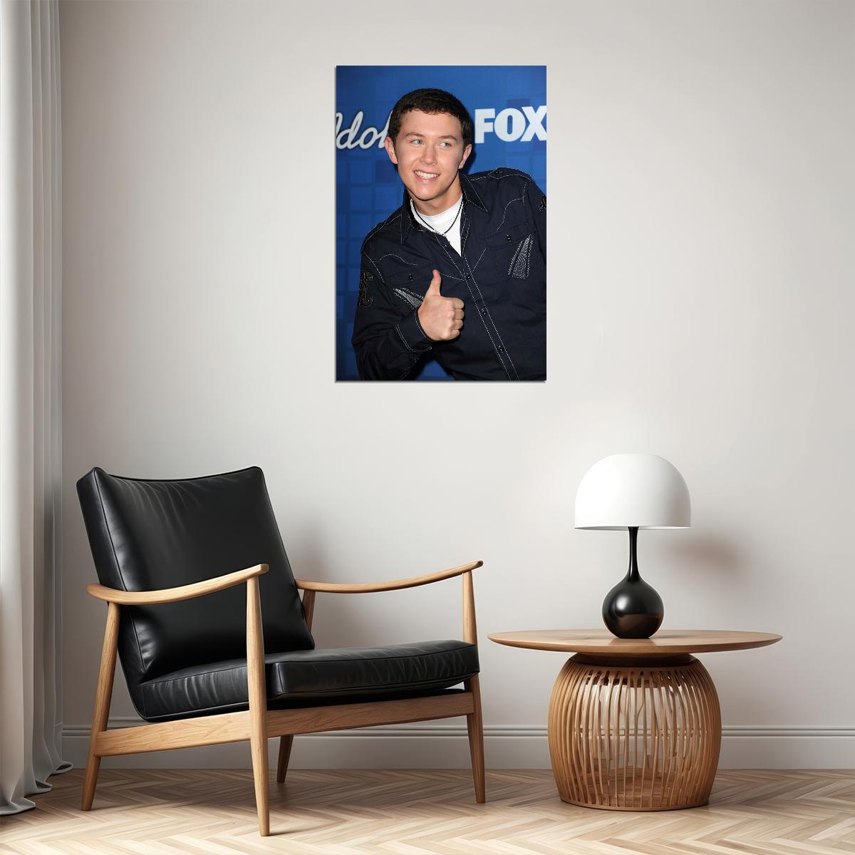 Scott Mcceery Celebrity Singer Music Artist Poster Wall Art Print Home Wall Decor