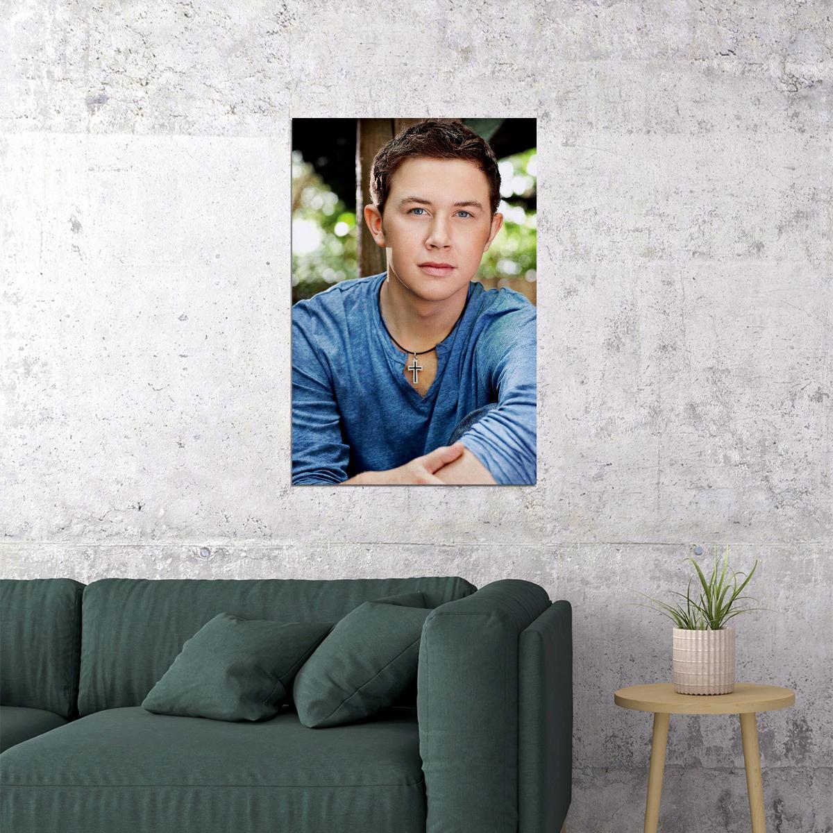 Scott Mcceery Celebrity Singer Country Artist Poster Wall Art Print Home Wall Decor