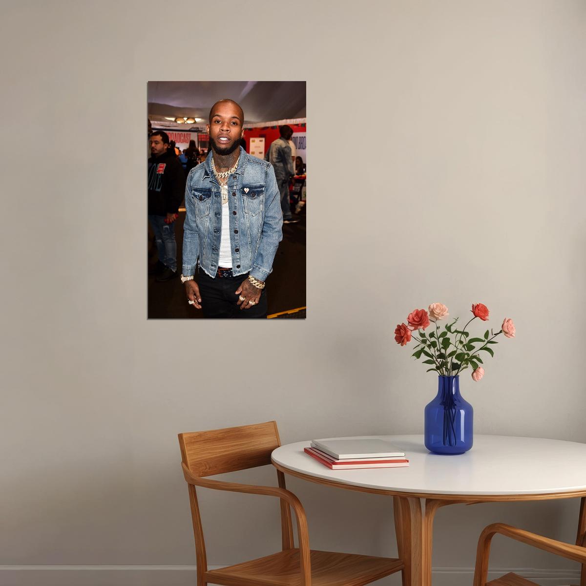 Tory Lanez Celebrity Song Musician Singer Poster Wall Art Print Home Wall Decor