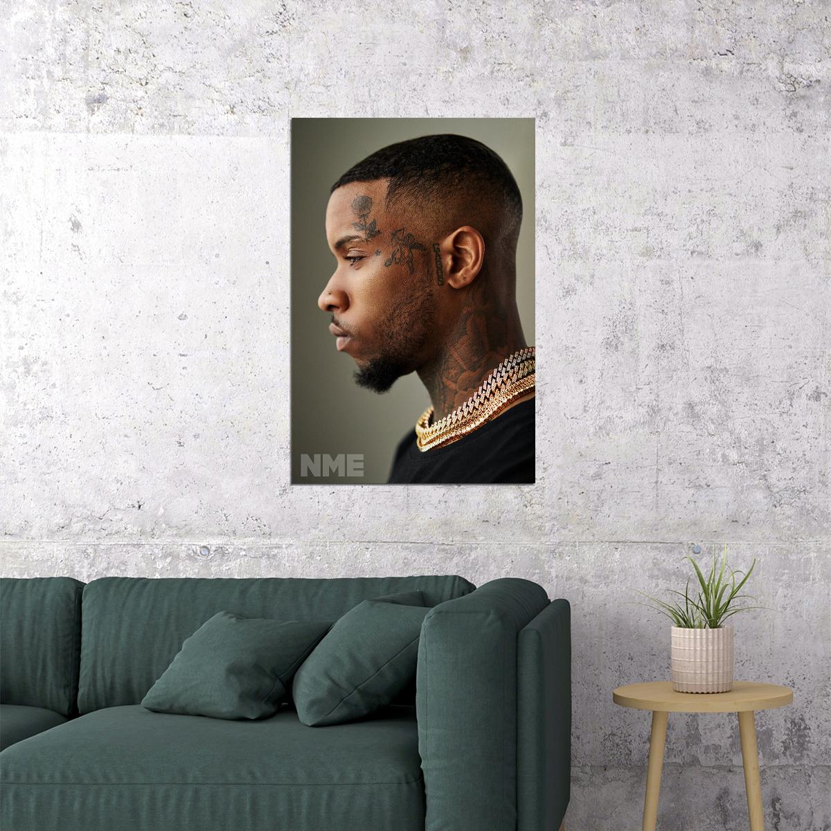 Tory Lanez Celebrity Rap Musician Singer Poster Wall Art Print Home Wall Decor