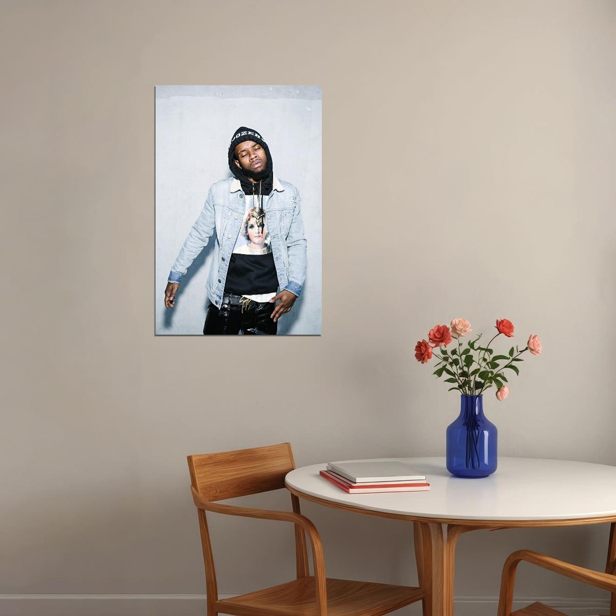Tory Lanez Celebrity Rap Music Singer Artist Poster Wall Art Print Home Wall Decor