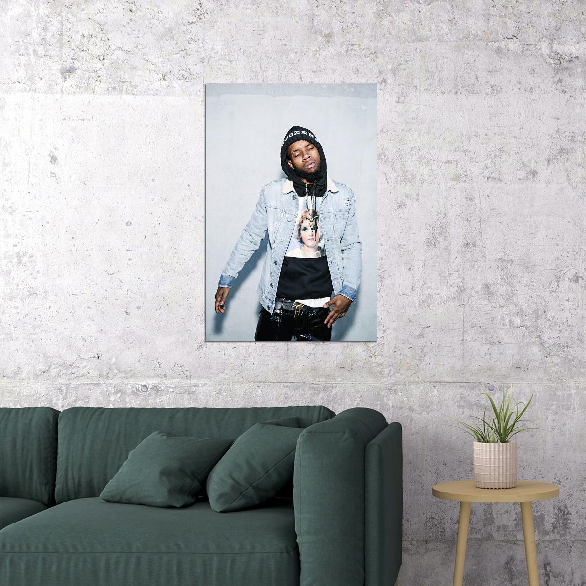 Tory Lanez Celebrity Rap Music Singer Artist Poster Wall Art Print Home Wall Decor