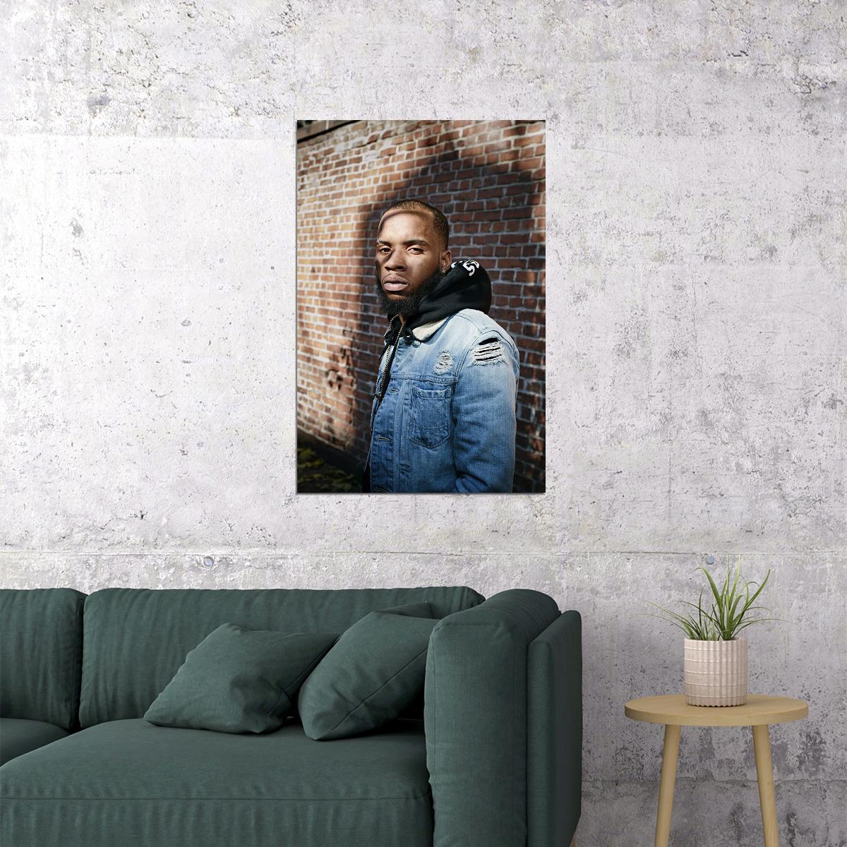 Tory Lanez Celebrity Musician Rapper Artist Poster Wall Art Print Home Wall Decor