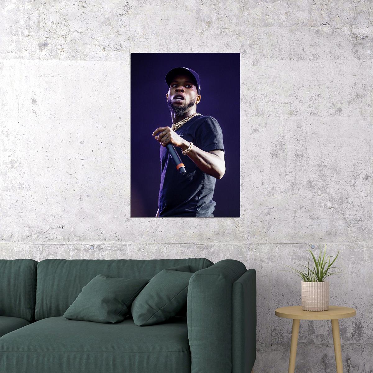 Tory Lanez Celebrity Musician Singer Artist Poster Wall Art Print Home Wall Decor