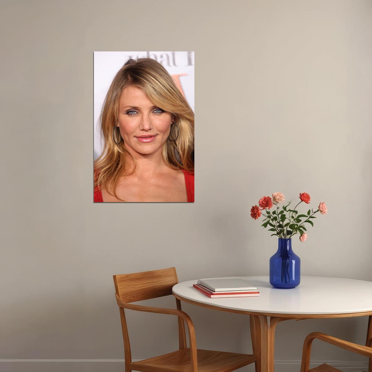 Cameron Diaz 80s 90s Female Actress Model Poster Wall Art Print Home Wall Decor - xonomax