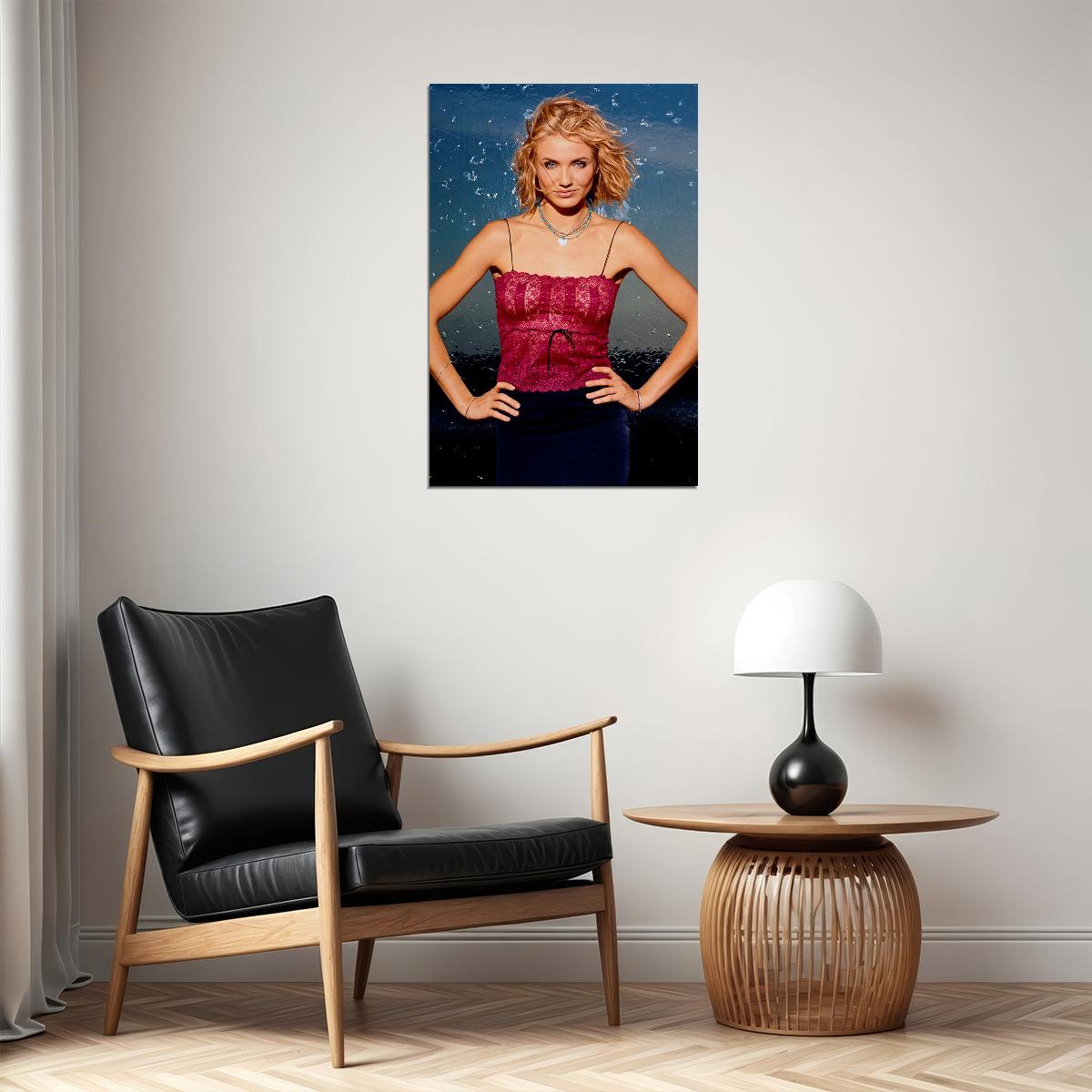 Cameron Diaz 80s 90s Female Actress Model Poster Wall Art Print Home Wall Decor - xonomax