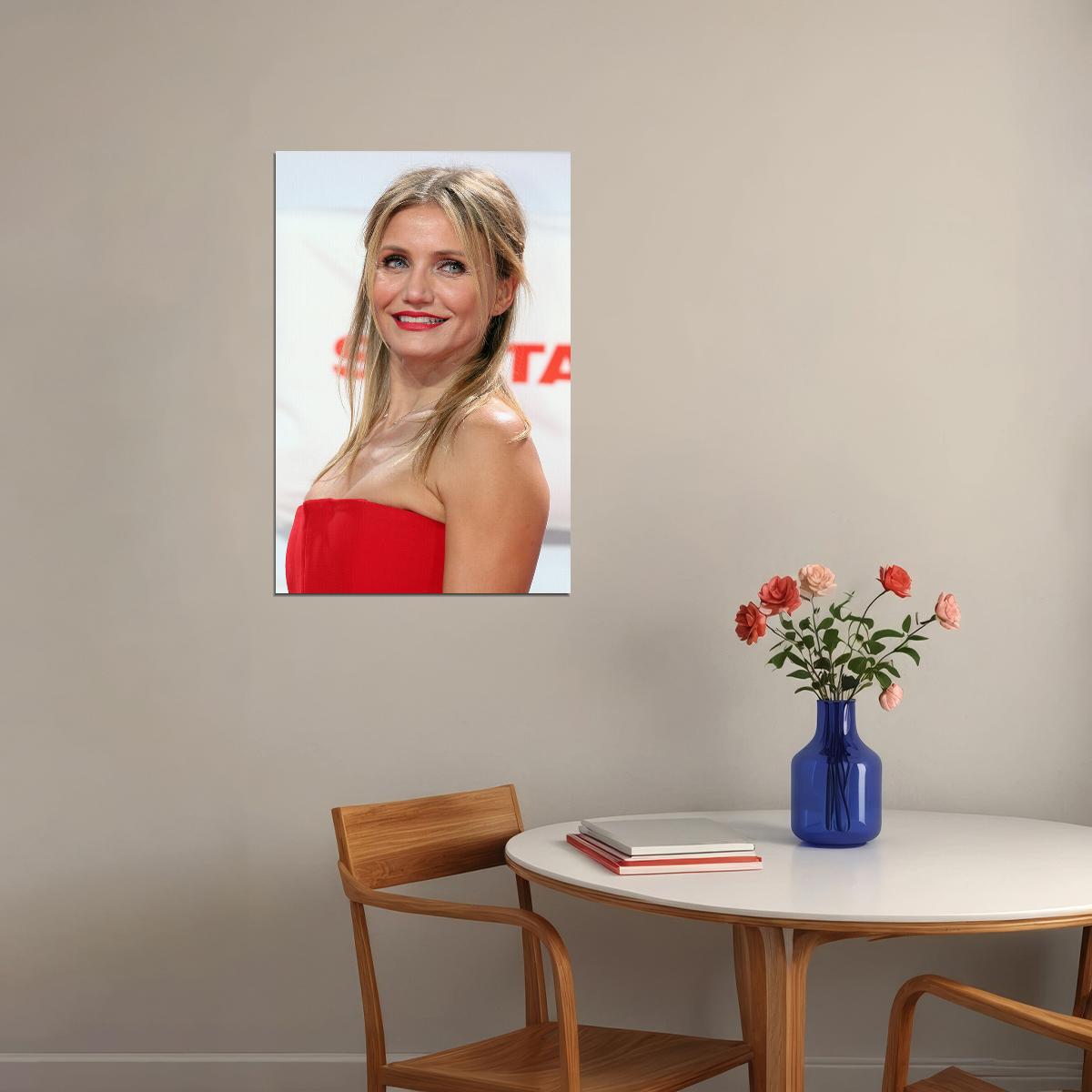 Cameron Diaz 80s 90s Actress Beauty Model Poster Wall Art Print Home Wall Decor - xonomax