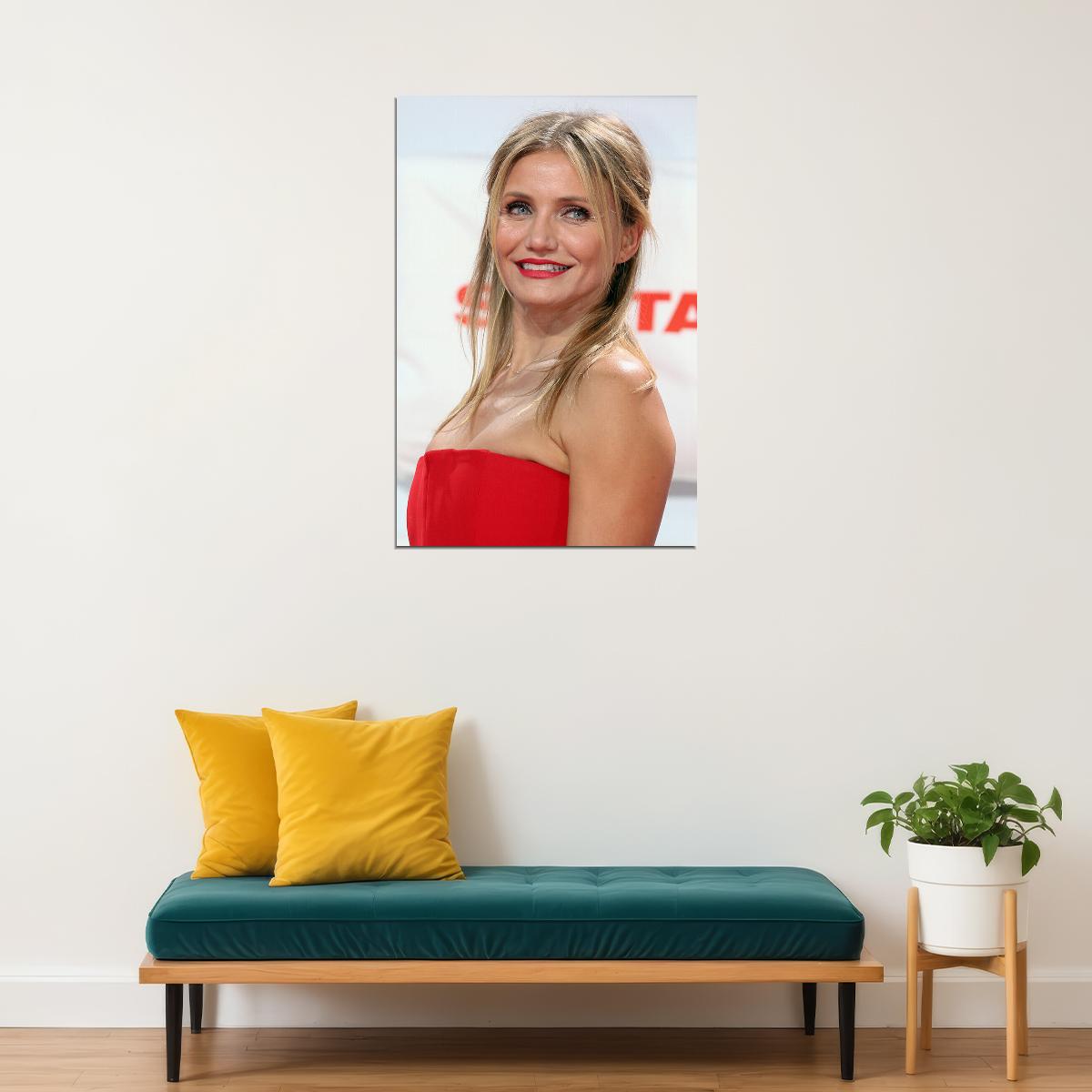 Cameron Diaz 80s 90s Actress Beauty Model Poster Wall Art Print Home Wall Decor - xonomax