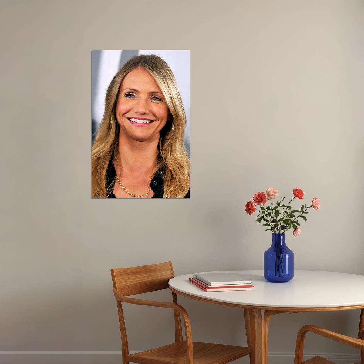 Cameron Diaz 80s 90s Celebrity Actress Model Poster Wall Art Print Home Wall Decor - xonomax