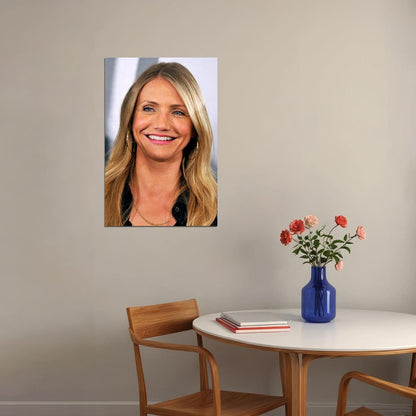 Cameron Diaz 80s 90s Celebrity Actress Model Poster Wall Art Print Home Wall Decor - xonomax
