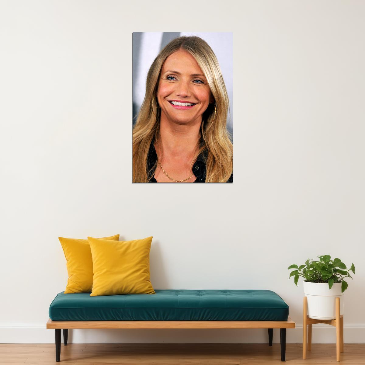 Cameron Diaz 80s 90s Celebrity Actress Model Poster Wall Art Print Home Wall Decor - xonomax