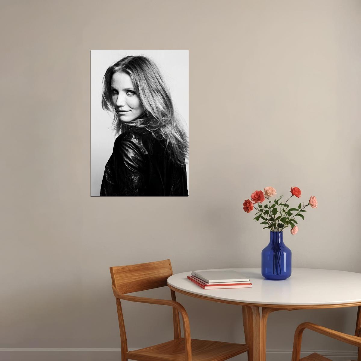 Cameron Diaz 80s 90s Celebrity Movie Actress Poster Wall Art Print Home Wall Decor - xonomax