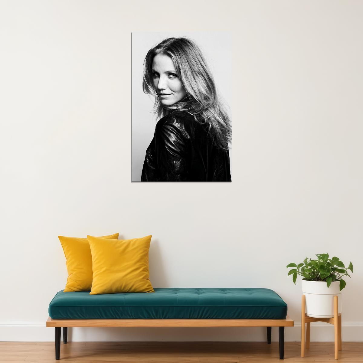 Cameron Diaz 80s 90s Celebrity Movie Actress Poster Wall Art Print Home Wall Decor - xonomax
