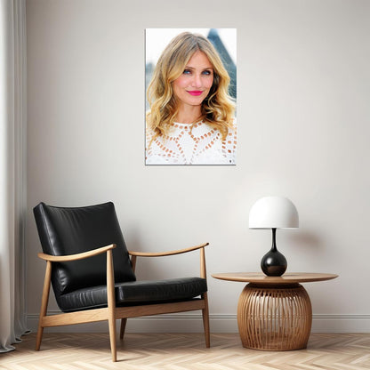 Cameron Diaz 80s 90s Celebrity Movie Actress Poster Wall Art Print Home Wall Decor - xonomax