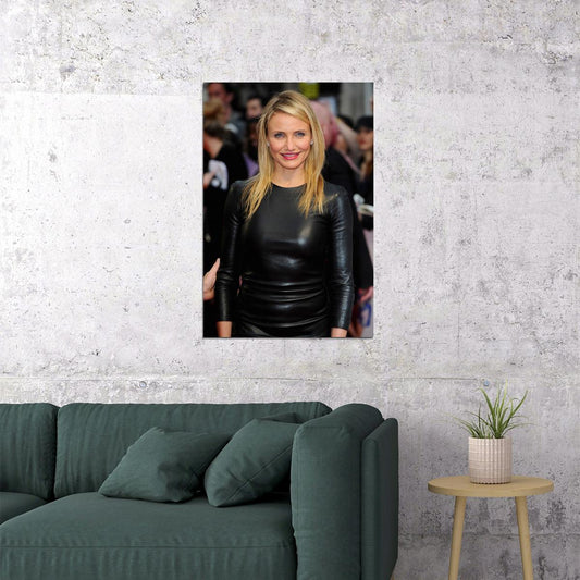 Cameron Diaz 80s 90s Celebrity Model Actress Poster Wall Art Print Home Wall Decor - xonomax