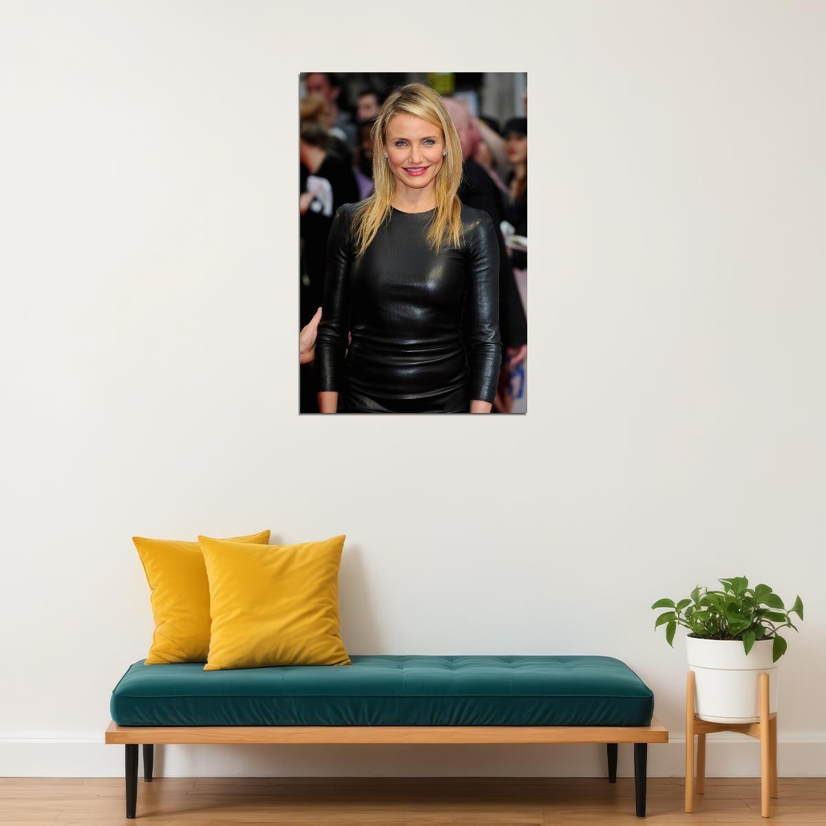 Cameron Diaz 80s 90s Celebrity Model Actress Poster Wall Art Print Home Wall Decor - xonomax