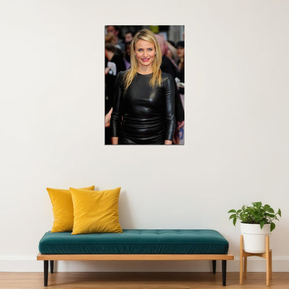 Cameron Diaz 80s 90s Celebrity Model Actress Poster Wall Art Print Home Wall Decor - xonomax